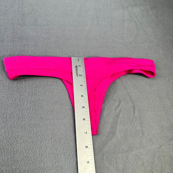 Aeropostale Women’s Size Medium Panty Thong Seamless Hot Pink New Without Tags - Picture 7 of 7